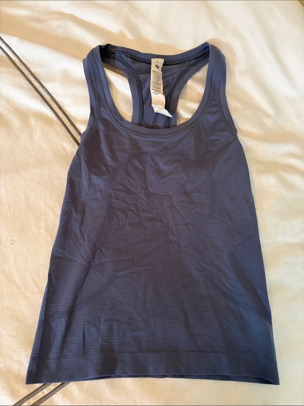 lululemon athletica Navy Racerback Performance Tank